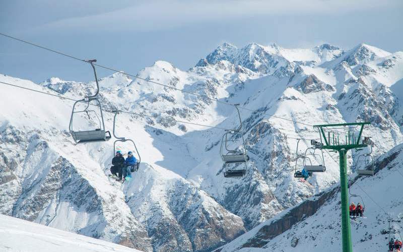 esqui formigal paisaje telesilla