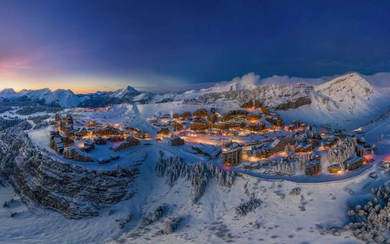 avoriaz esqui pueblo