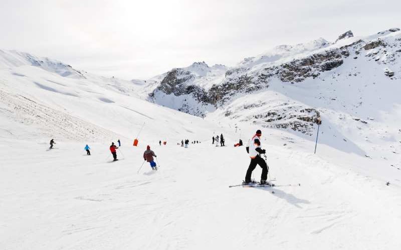 esquiar tignes