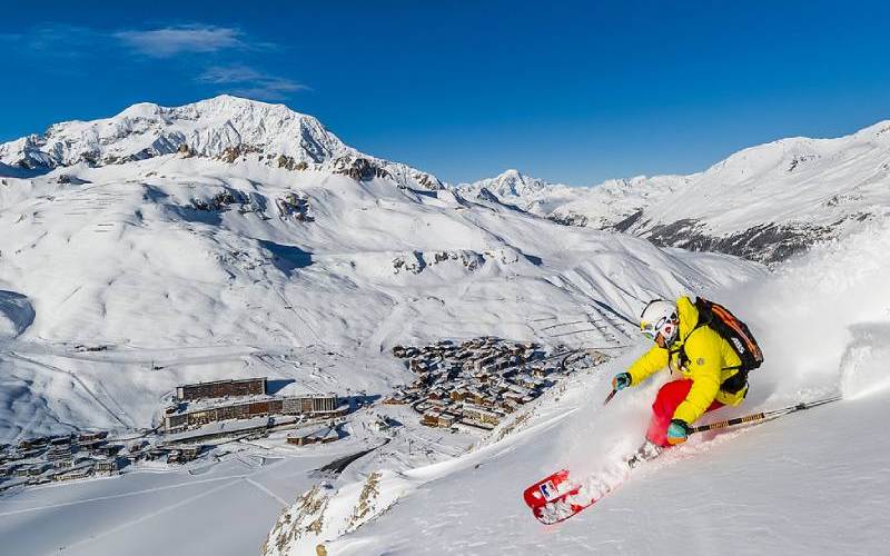 estacion esqui tignes