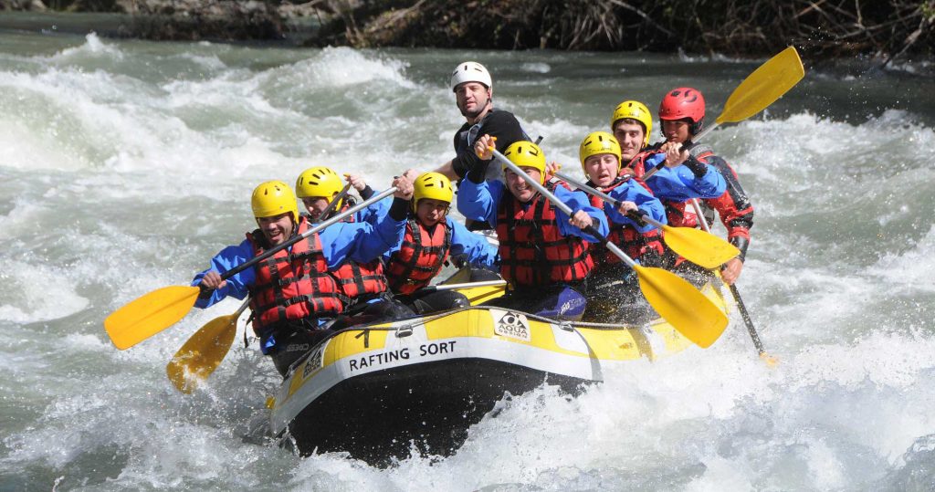 Fin de semana en el Pirineo catalán: Rafting en Llavorsí