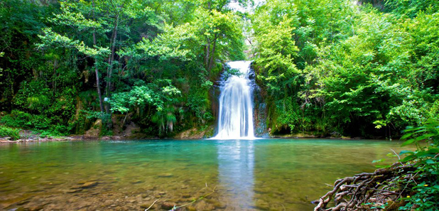 Piscinas naturales Cataluña: Gorg de la Malatosca, Sant Joan de les Abadesses