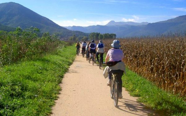 Ruta del Carrilet, Vía verde Girona