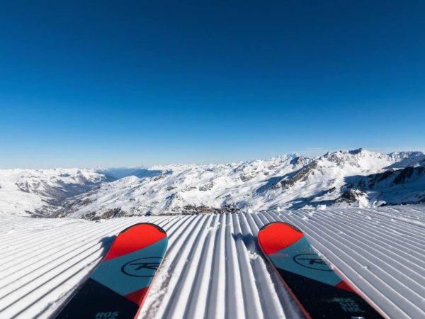 Estacion esqui Val Thorens Alpes franceses