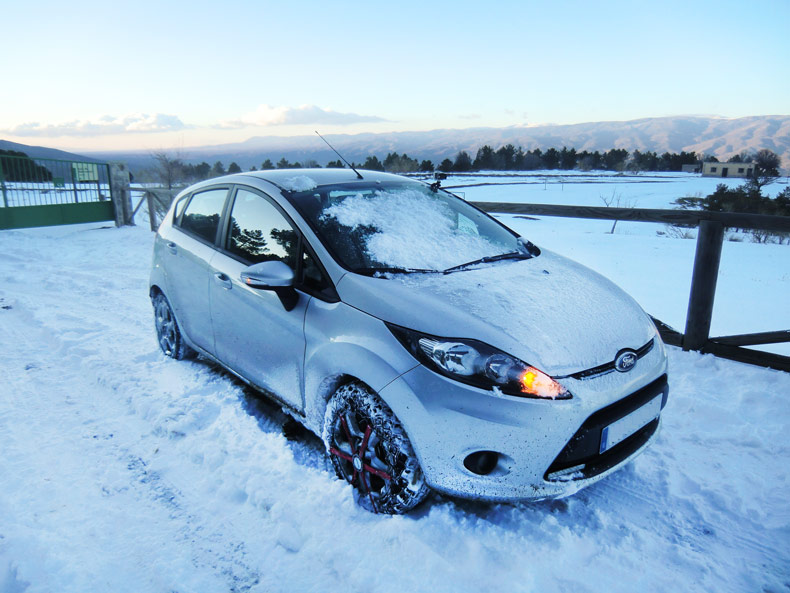 cadena de nieve para el coche