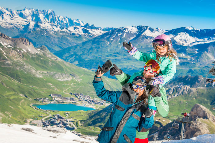 Esquiar en verano Tignes 