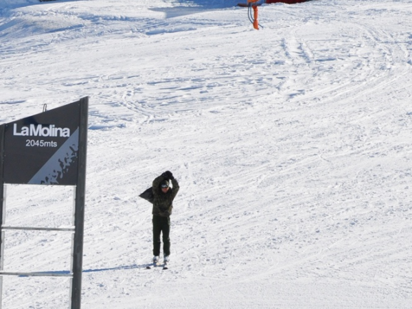 La Molina, estación de esquí de la Cerdanya (Pirineo catalán)