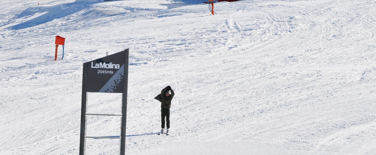 La Molina, estación de esquí de la Cerdanya (Pirineo catalán)