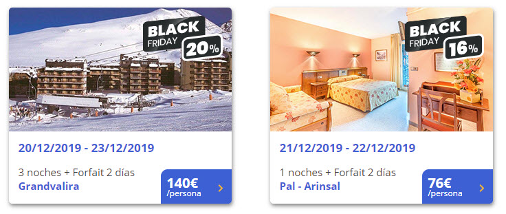 black friday esqui andorra