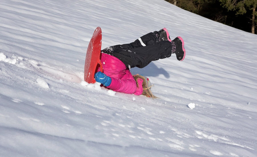 ir a la nieve con niños