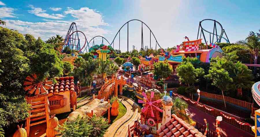 Mapa de PortAventura, planifica tu visita al parque | Estiber.com