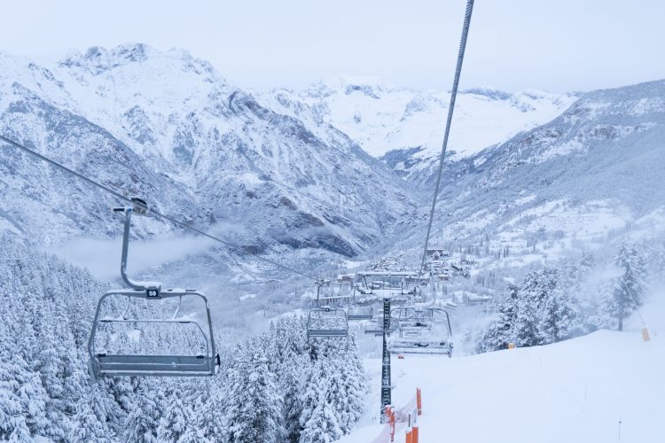 esquiar cerca de valencia