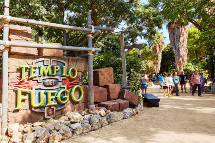 templo del fuego portaventura