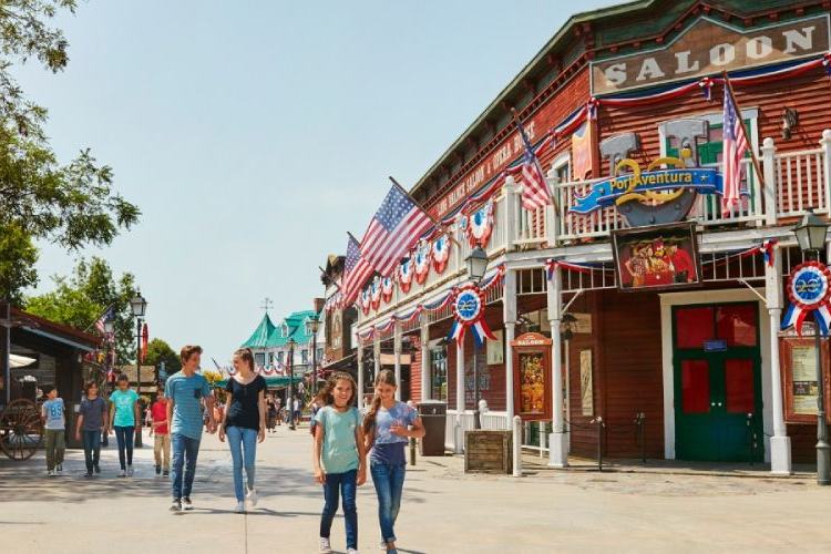 portaventura con niños