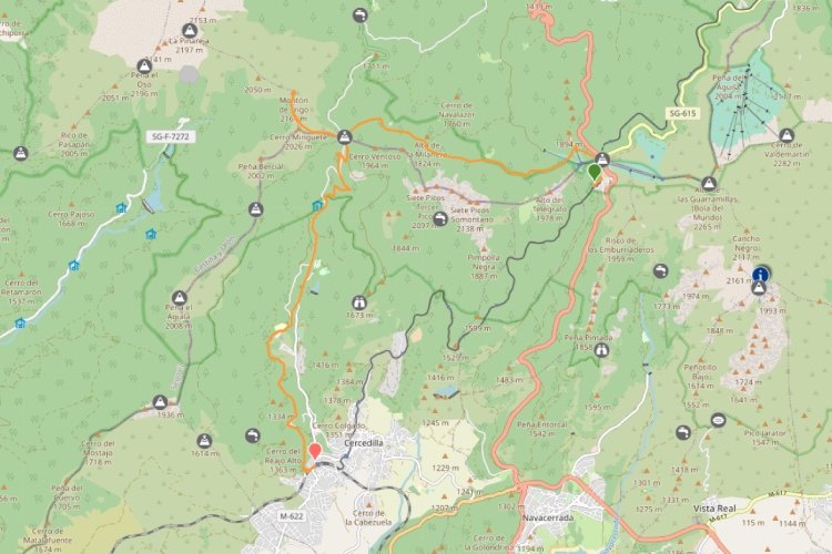 rutas senderismo madrid