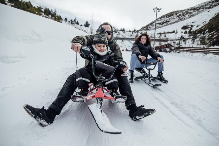 Sierra Nevada con niños: qué hacer