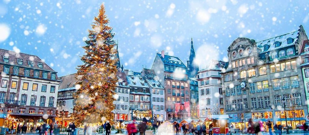 pueblos navidad francia