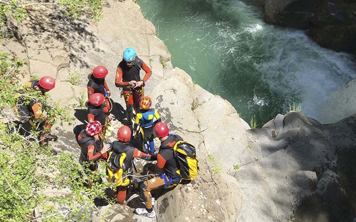 The Canyoning Adventure in Aragonese Pyrenees