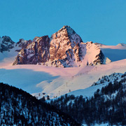 Ski stations in the Alps